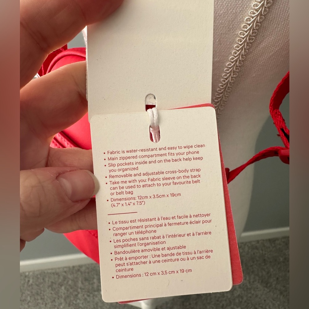NWT Lululemon future legacy convertible cross body belt bag - Picture 4 of 11